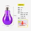 Venta al por mayor del fabricante Botella Transparente de Bulbo de 100 ml Botella de Plástico para Bebidas de 150 ml Botella Dispensadora de Dulces Temporada de Graduación Botella Pequeña