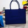 Bolsa de Fieltro Bolsa Tote para Influencer de Capacitación Educativa Bolso de Mano de Gran Capacidad Bolso de Mano de Moda Versátil Bolsa para el Trabajo Bolsa de Hombro Bolsa de Compras