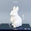 Figura de Cerámica de un Caballo del Zodiaco de Dibujos Animados, Mini Adorno de Animal Jirafa de Cerámica, Mascota para Té, Pieza de Cerámica sin Esmalte