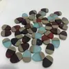 Pendientes redondos de madera geométricos pendientes de clip para oreja material de accesorios de joyería para orejas hechos a mano diy