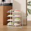 Estante de Almacenamiento Multifuncional para Cocina Organizador de Platos de Múltiples Niveles para Encimera para Ollas, Sartenes, Tazones y Platos
