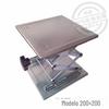 Plataforma de elevação de aço inoxidável plataforma de elevação de controle manual de laboratório 200 * 200 * 280 mm