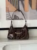 Bolso Hobo Minimalista de Hombro Único Versátil para Viajes Diarios Bolso Bajo el Brazo Nuevo Estilo 2026 para Mujer Elegante Negro Texturizado Pequeño