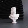 Mini estátua de gesso adereços de decoração de fotos adereços de fotografia de retrato decoração de coluna romana ornamentos de cena fundo