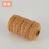 Cuerda de Algodón de Color de 3 mm para Manualidades Trenzado Hecho a Mano Hilo de Algodón Grueso Fino Suave Cuerda para Tapicería 10m/50m/100m No
