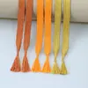 Corda plana trançada longa de poliéster com ponteiras, cordão de capuz, cordão de cintura de calça, acessórios de vestuário fornecidos diretamente pelo fabricante