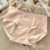 Ropa Interior de Algodón de Color sin Marcas Algodón para Mujer Cintura Media 10A Algodón Bacteriostático Tiro Largo Clase A Algodón Crudo para Bebé Ropa Interior para Mujer