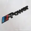 Pegatina de logo de coche M modificada M3 M5 Mpower AMG tamaño grande
