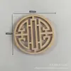 24 Anos Novo Cor de Madeira Tapete de Corte de Madeira Novo Tela Chinoiserie Porta-copos de Chá Pronto para Entrega Direta
