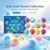 FACNURT Juego de Bolas de Baño de Juguete - Bolas de Baño Coloridas para una Limpieza Corporal Suave con Espuma Fina - Transfronterizo