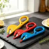 Directo del fabricante: Cuchillo para eviscerar pollo, pato y ganso, a prueba de óxido, para uso en la cocina del hogar, cuchillo para eviscerar rápido, cuchillo portátil para eviscerar anguila y locha