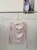 Novedades de Otoño Ruoxin 26: Blusa de Patchwork de Encaje con Cuello de Volantes Bordado, Nueva de Principios de Otoño, Falsa de Dos Piezas
