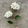 Flores Artificiales de Hortensia Ángel para Pasillo de Boda, Decoración de Pared de Flores de Fondo para Salón de Bodas, Flores Artificiales para Exhibición en Hoteles y Restaurantes