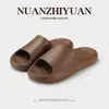 Pantuflas Ultracómodas para Mujer de la Fábrica de Zapatos Qidan, Pantuflas Suaves Antideslizantes de Suela Blanda para Verano en Interiores y Uso en Exteriores, Pantuflas de Pareja para Hombres