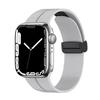 Adecuado para Apple 10 S10 Hebilla Magnética Metálica Ranura Correa de Silicona para Reloj Huawei Gt6 Samsung 18 20 22 Pulsera