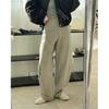 "Estilo Privado" Otoño e Invierno Nuevo Estilo Japonés Retro Pantalones Casuales de Pierna Ancha sin Cintura Pantalones Suaves Holgados para Mujer