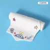 Ropa de sudoración para bebé Ropa de sudoración para niños Guardería Niños y Niñas Dibujos Animados Bebé Bordado Guía Única Almohadilla de Algodón Húmedo