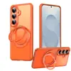 Funda para Teléfono Móvil Samsung S26Plus Aplicable Transfronteriza, Soporte Amortiguador Antideslizante Mate, Funda para Teléfono Móvil Anti-Caídas S26Ultra