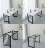Soporte Fijo de Hierro para Pata de Mesa Base para Pata de Mesa de Pizarra Soporte de Hierro Estante Pata de Mesa de Escritorio Pata de Mesa de Metal