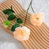 Ramo de peonía de 3 cabezas para boda, simulación de flores, rosa occidental, para techo, camino, decoración, hogar, boda, flor artificial