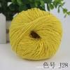 Al por mayor bebé 8 hebras bola de algodón hecho a mano accesorios para el cabello diy muñeca ganchillo tejido suéter de bebé hilo de ganchillo de algodón de ocho hebras