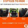 Esterilla para Mascotas de Coche, Esterilla Impermeable de Tela Oxford, Esterilla para Perros de Coche, Esterilla Trasera para Salidas de Mascotas, Esterilla Anti-Suciedad para Perros de Coche