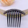 Coreia do Sul grande pente de plástico com strass para cabelo franja cabelo quebrado prendedor de cabelo pressão placa de trás da cabeça prendedor de cabelo acessório de cabelo para cabeça