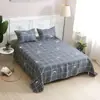 Lençol de cama moderno peça única para todas as estações, oferta especial para cama de solteiro e casal, capa de edredom estilo ins para dormitório estudantil e crianças, oferta especial para homens e mulheres