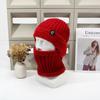 En invierno, sombrero de lana cálido para abuela madre de personas de mediana edad y ancianos, sombrero para hombre mayor, sombrero grueso para ciclismo con protección para los oídos para hombres