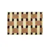 Tapete Tuftado de Imitação de Caxemira, Capacho Flocado, Tapete de Cabeceira para Quarto, Tapete Absorvente de Água Antiderrapante para Banheiro na Sala de Estar, Almofada de Assento, Cobertor Infantil