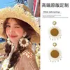 Pendientes de Malla Super Hada para Mujer Verano Combinan con Todo Pendientes Nuevos 2024 Pendientes de Playa Diseño de Nicho Pendientes Elegantes