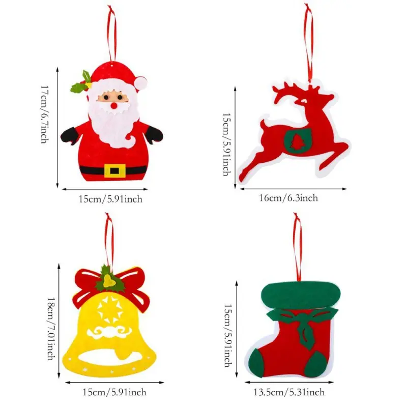 毛毡手提包Christmas Felt Ornaments