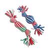 Fabricante Atacado Brinquedos Sonoros para Animais de Estimação, Tiras de Corda de Algodão para Dentição, Suprimentos para Animais de Estimação Duráveis e Resistentes à Mastigação, Brinquedos para Cães Resistentes à Mastigação