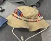 Chapéu de Cowboy Pescaor Ocidental Bordado Lavado Estilo Japonês para Mulheres, Chapéu de Sol de Aba Larga para Caminhada ao Ar Livre no Verão Que Faz o Rosto Parecer Menor