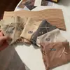 Ropa Interior de Algodón con Hilo Cepillado de Cintura Media-Alta 2025 que Cubre los Glúteos y No Pellizca los Glúteos, Calzones Triángulo para Mujer para Otoño e Invierno