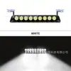 Lanterna de flash tipo sucção S1 9 LEDs luz de aviso tipo pácolete luz de destaque para para-brisa dianteiro luz de canal de alta potência