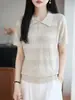 Cuello de Encaje Dulce Prendas de Punto para Mujer Suave y Esponjoso Corte Ajustado Para el Trabajo Suave que Reduce la Edad Delgado Temperamento Top Básico