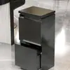Armário de Ferramentas para Barbearia Armário de Ferramentas para Cabeleireiro em Aço Inoxidável Mesa de Ferramentas para Salão Armário de Armazenamento com Gavetas
