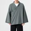 Otoño/Invierno 2026 Ropa Nueva Transfronteriza para Hombre Hanfu Chino Daopao Moda Amazon Tallas Grandes Traje Tang Casual para Hombre