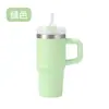 Taza de hielo de paja transfronteriza taza aislada de acero inoxidable 304 taza de café portátil para coche gran capacidad 14 oz taza para coche
