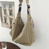 Bolso bandolera casual de gran capacidad para mujer 2025 Nuevo estilo japonés Bolso tote de un solo hombro para estudiantes universitarios que se desplazan a clase