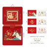 Calendario Doble Nuevo 2026 de Alta Gama para Arrancar, Calendario Chino Tradicional con Carácter de Bendición Tridimensional, Estilo Chino para Colgar en la Pared, Regalo