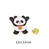 2026 Insignia Inspiradora de Año Nuevo Panda Huahua Regalo de Regreso a Clases para Estudiantes Pequeño Regalo Broche Lindo Insignia de Pin