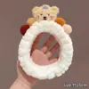 Linda Diadema de Felpa Antideslizante Accesorios para el Cabello Dibujos Animados Nuevo Estilo 2026 Diadema para Lavarse la Cara Accesorios para el Cabello Especial para Aplicar Mascarillas Goma para el Cabello