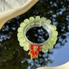Pulsera de estilo chino de otoño limitada historia de flores alto valor de color cambio de color pulsera femenina menos pulsera de bosque joyería de esmalte coloreado al por mayor
