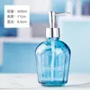 Frasco Espesso de Vidro para Álcool em Gel, Frasco de Vidro Colorido para Shampoo e Gel de Banho, Frasco Dosador de Loção em Estoque