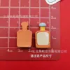 Lápiz Labial de Emulación de Dibujos Animados Espejo Serie Lavar y Proteger Accesorios de Resina diy Horquilla Titular Funda para Teléfono Móvil Material Adhesivo para Vaso de Agua