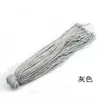 Pantalones Deportivos Casuales de 32 Hilos Cintura con Cordón Sudadera con Cordón Cordón Redondo Cordones Redondos Tenis Blancos Poliéster Cordón Redondo Venta al por Mayor Tejido