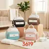 Nueva bolsa de mamá transfronteriza de gran capacidad, aislamiento de papel de aluminio, resistente al agua, bolsa para bebé multipropósito para viajar con niños