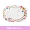 Cerâmica Doméstica Estilo Francês Jantar Ocidental Luxo Retangular Porcelana Óssea Cozinhar Prato de Peixe Tigela Prato Louça Bonita